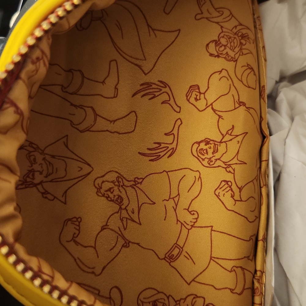 Disney Beauty & The Beast Gaston Loungefly bag NWT - Picture 5 of 5